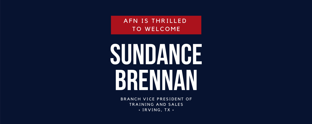 AFN is Thrilled to Welcome Sundance Brennan